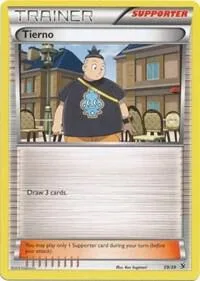 Tierno card front