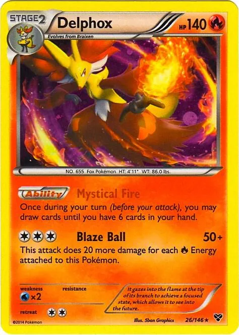 Delphox (Cosmos Holo) thumbnail