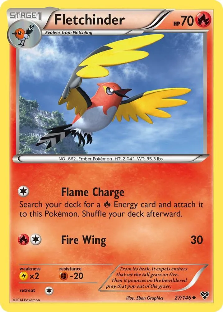 Fletchinder card front