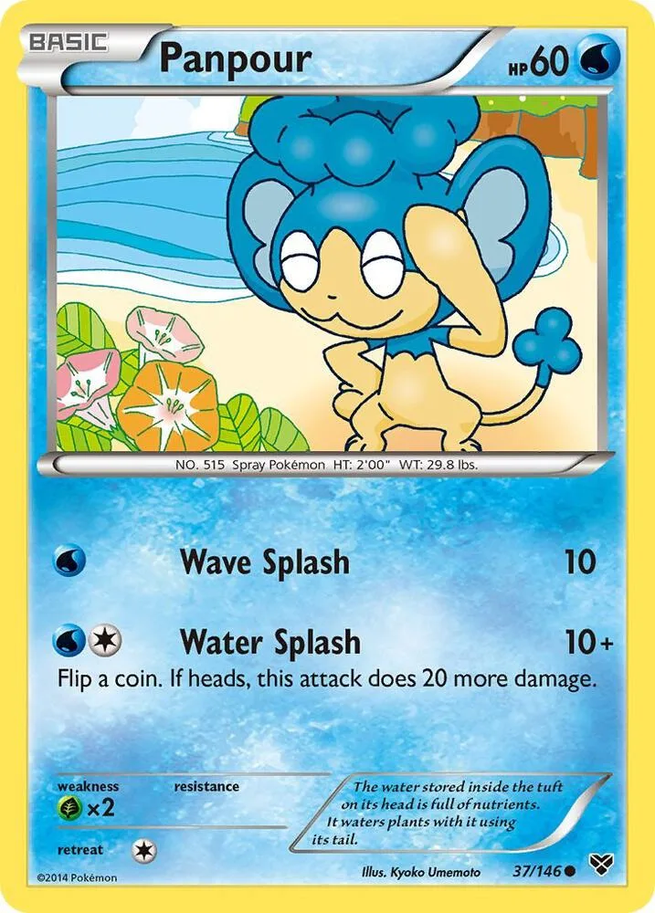 Panpour card front