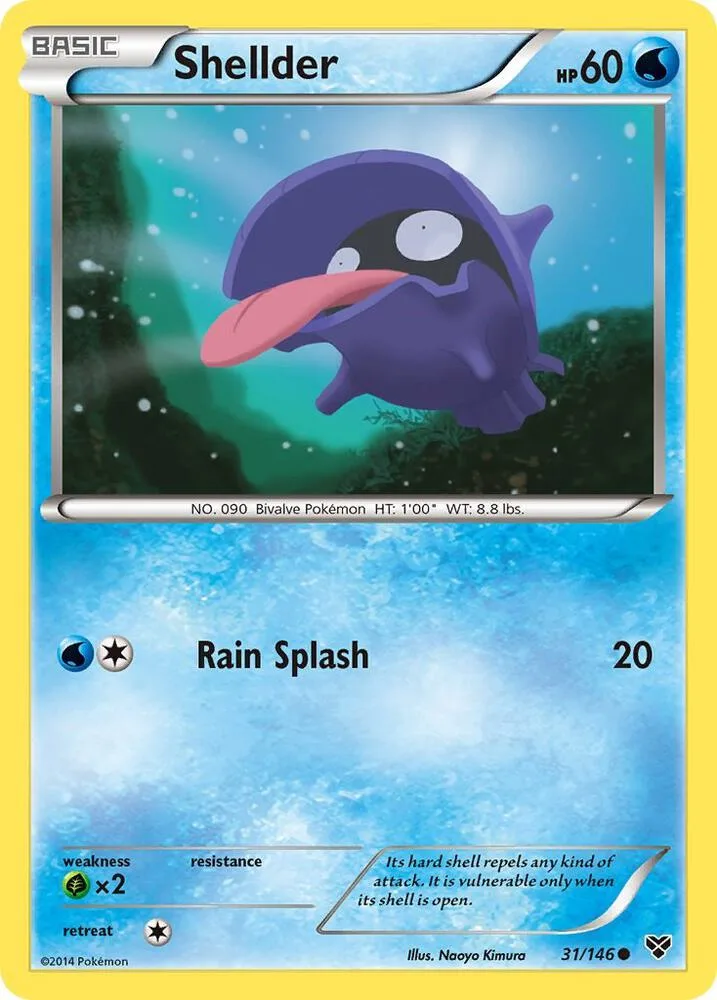 Shellder card front