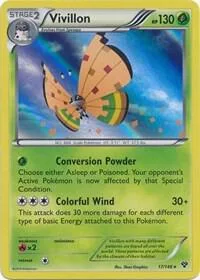 Vivillon (High Plains [Orange]) card front