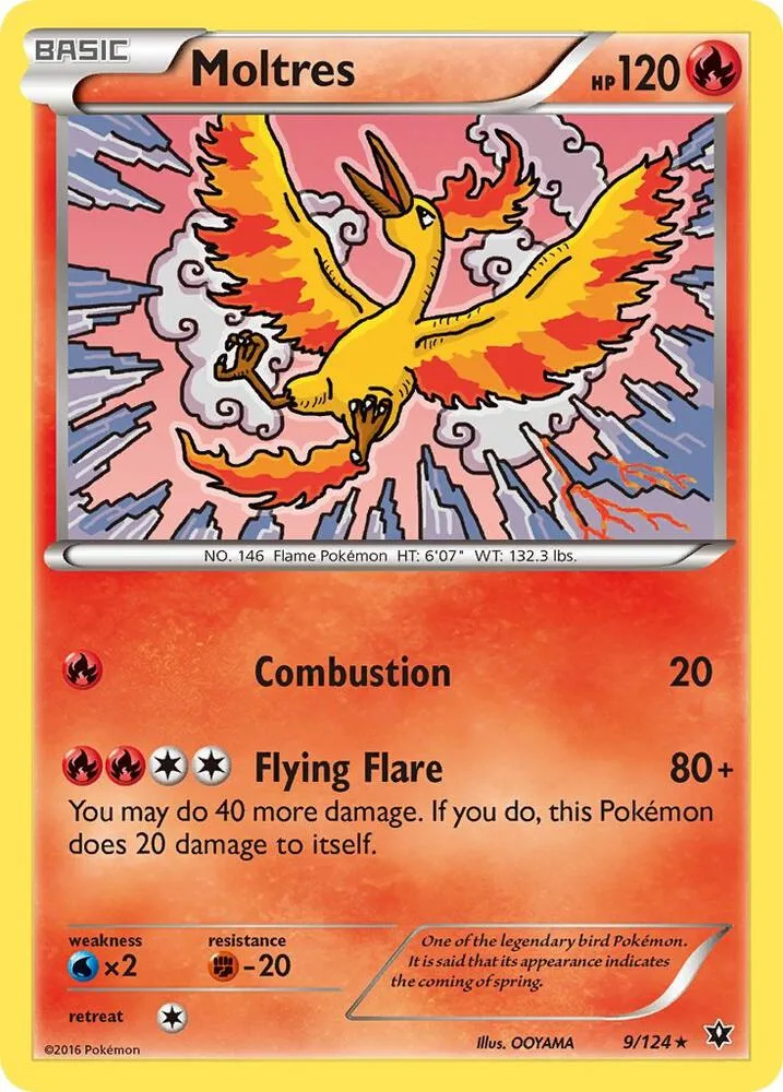 Moltres card front