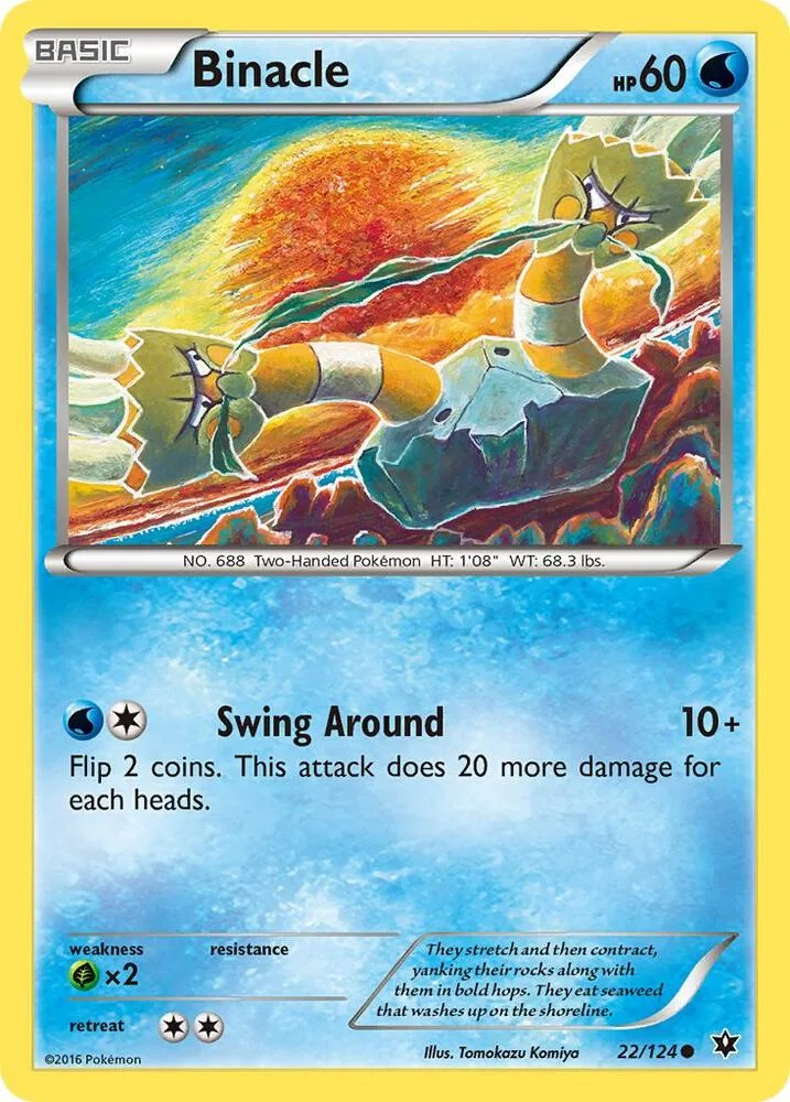 Binacle card front