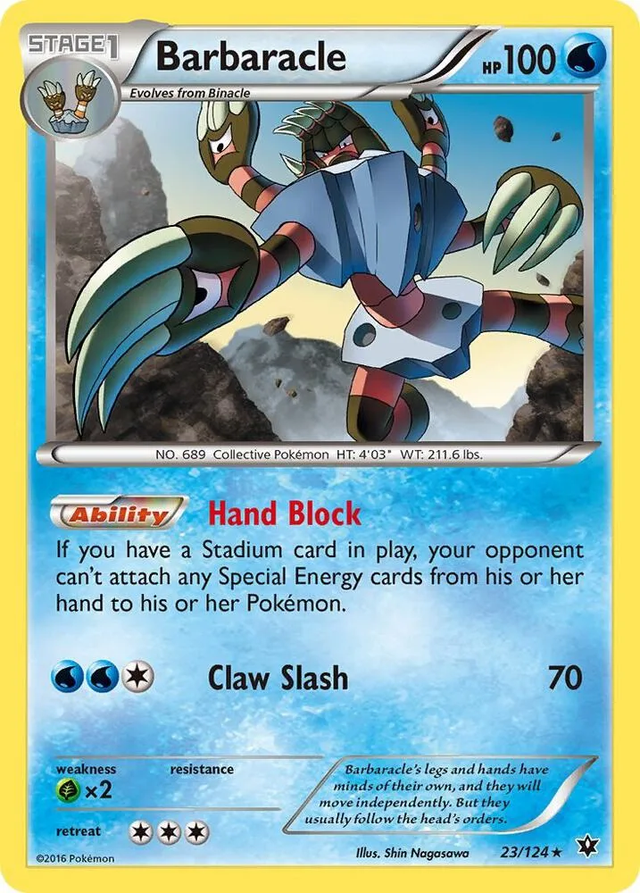 Barbaracle card front