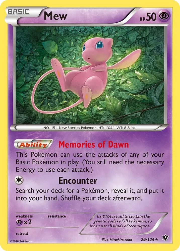 Mew card front