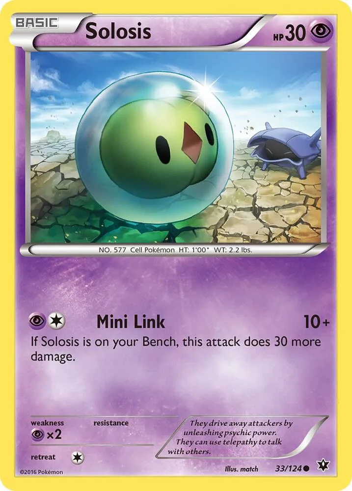Solosis card front