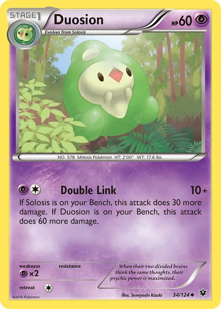 Duosion card front