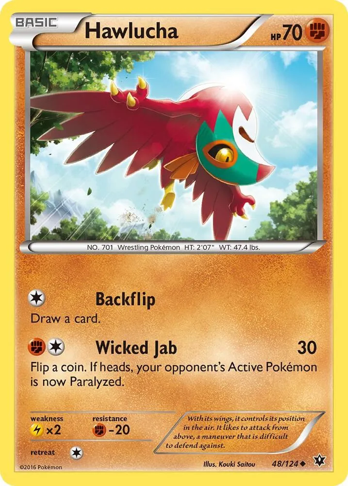 Hawlucha card front