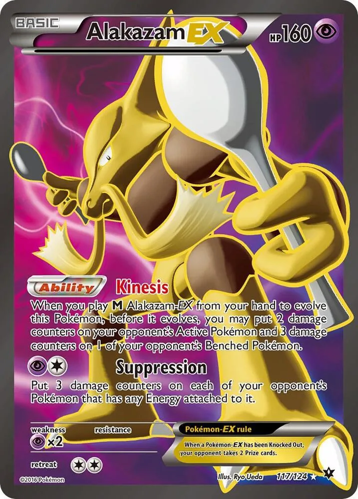 Alakazam EX (Full Art) Holofoil card