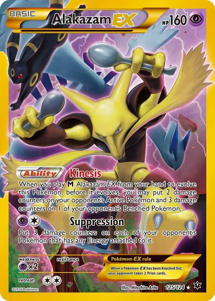 Alakazam EX (Secret) Holofoil card