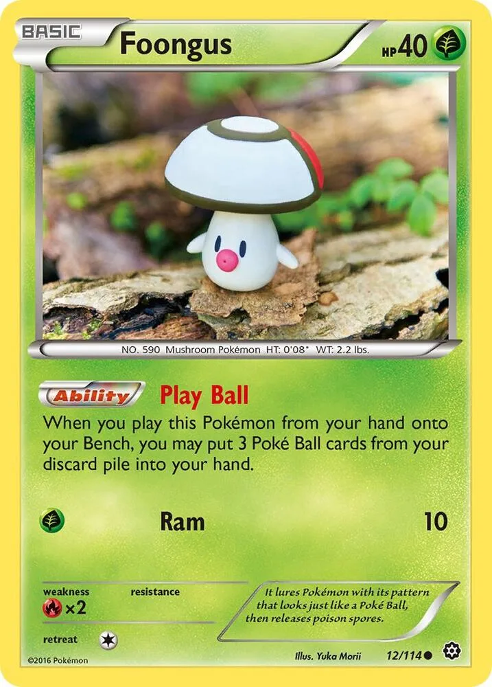 Foongus card front