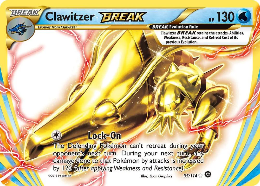 Clawitzer BREAK card front