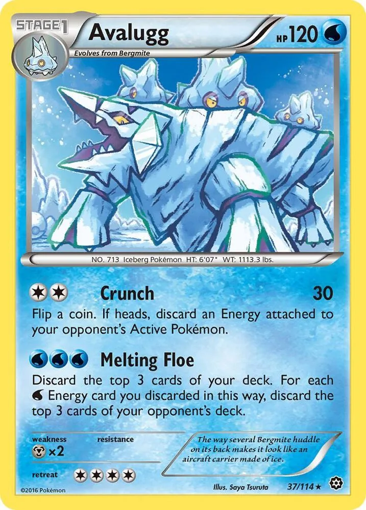 Avalugg card front