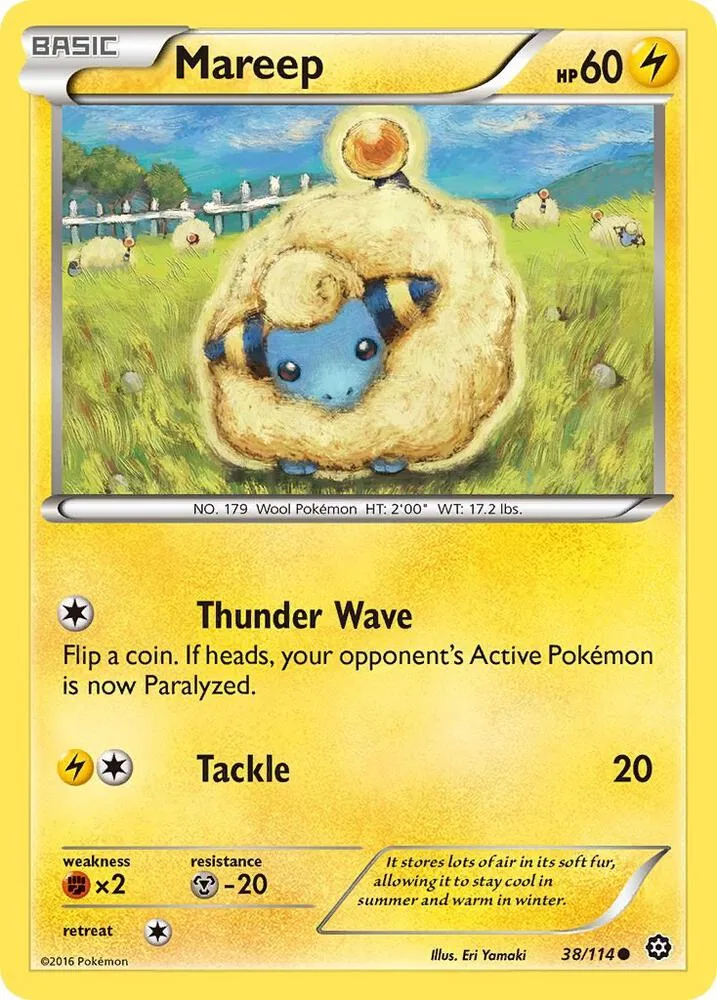 Mareep card front