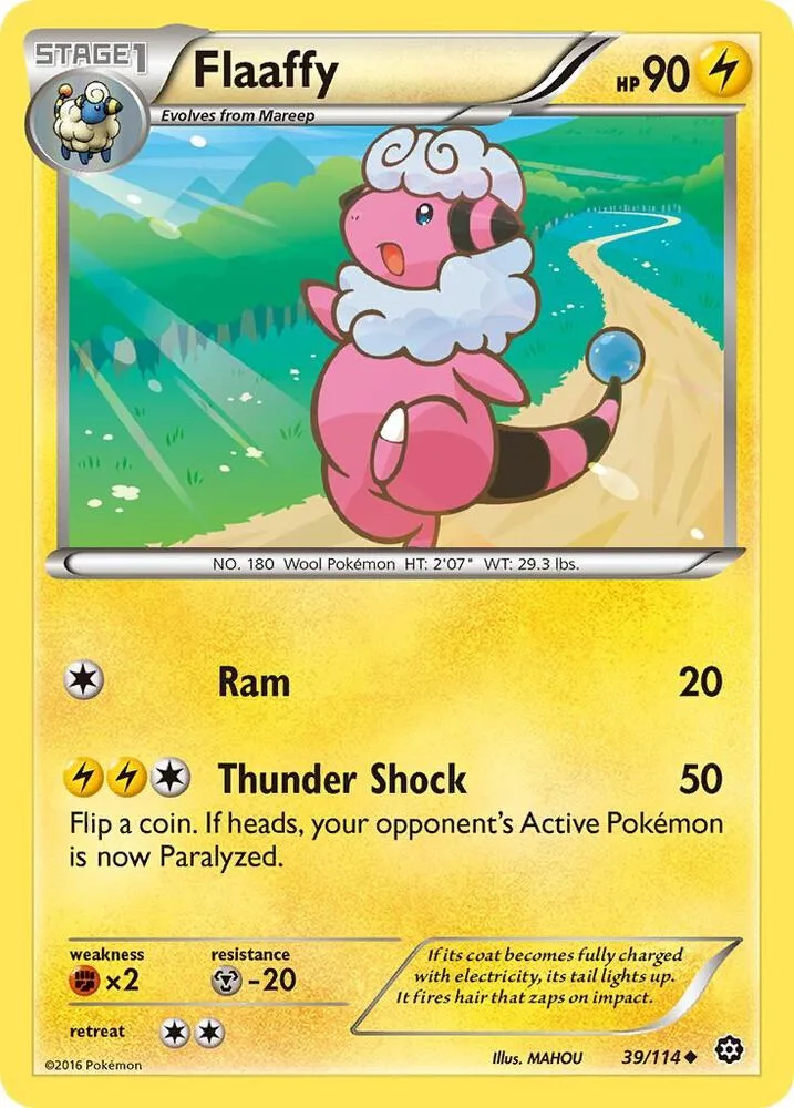 Flaaffy card front