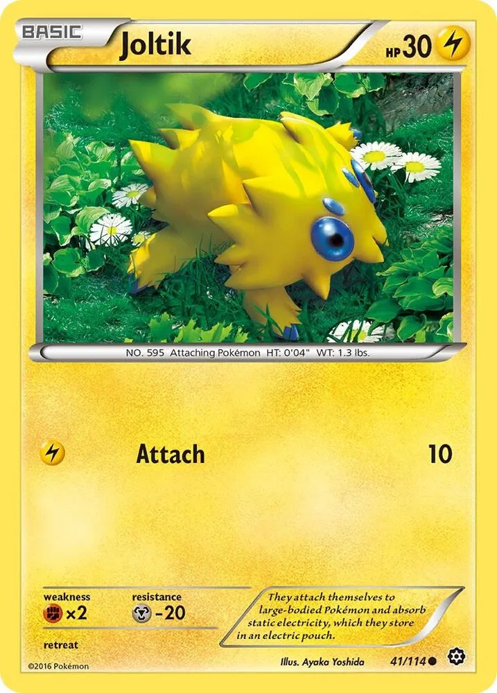 Joltik card front