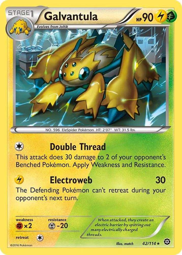 Galvantula card front