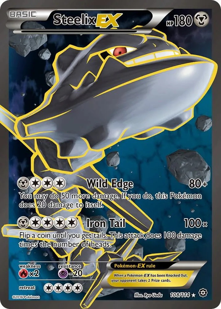 Steelix EX (Full Art) Holofoil card