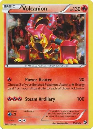 Volcanion (Cracked Ice Holo) thumbnail