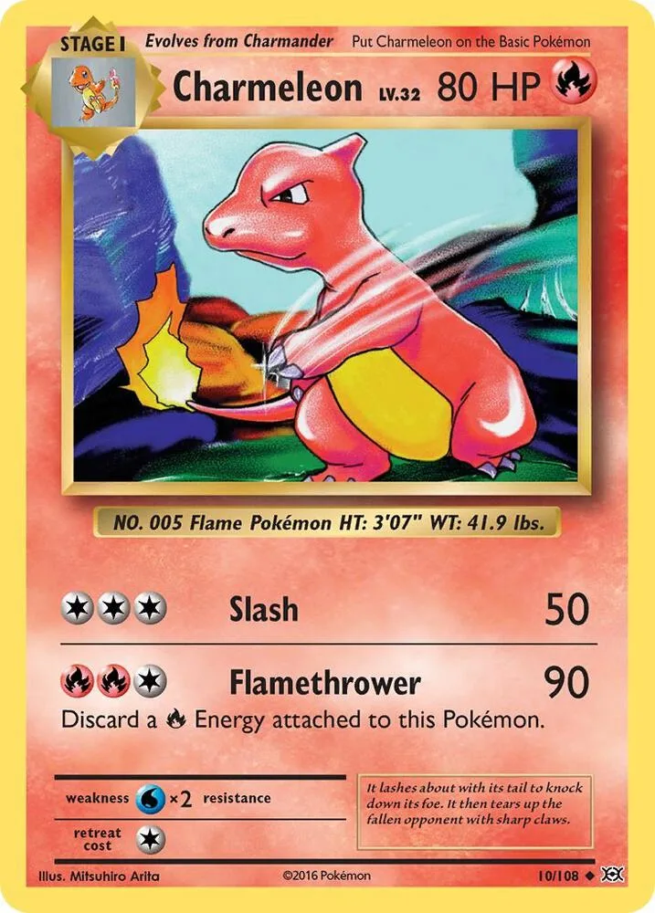 Charmeleon card front