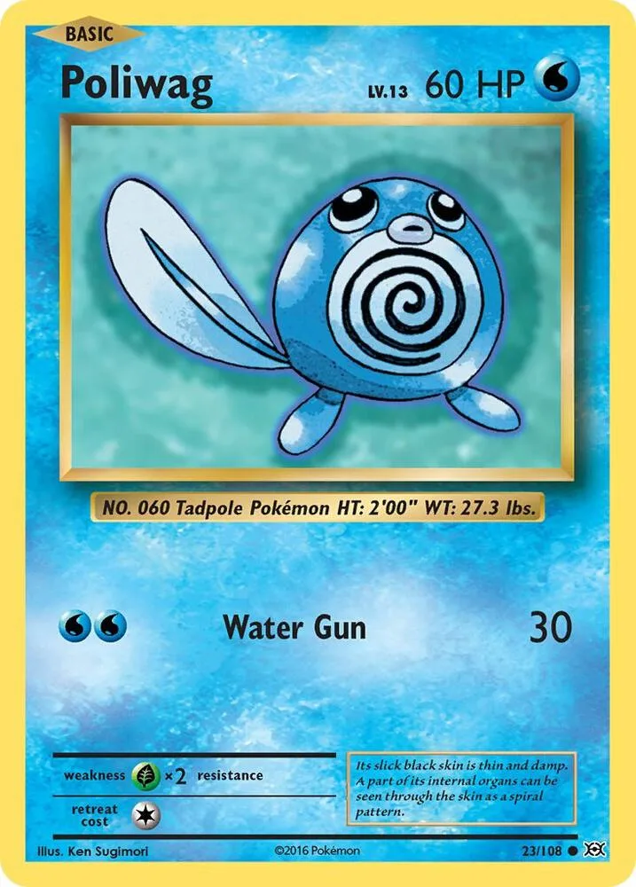 Poliwag card front