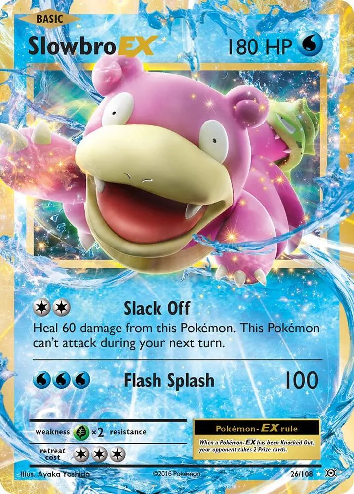 Slowbro EX card front