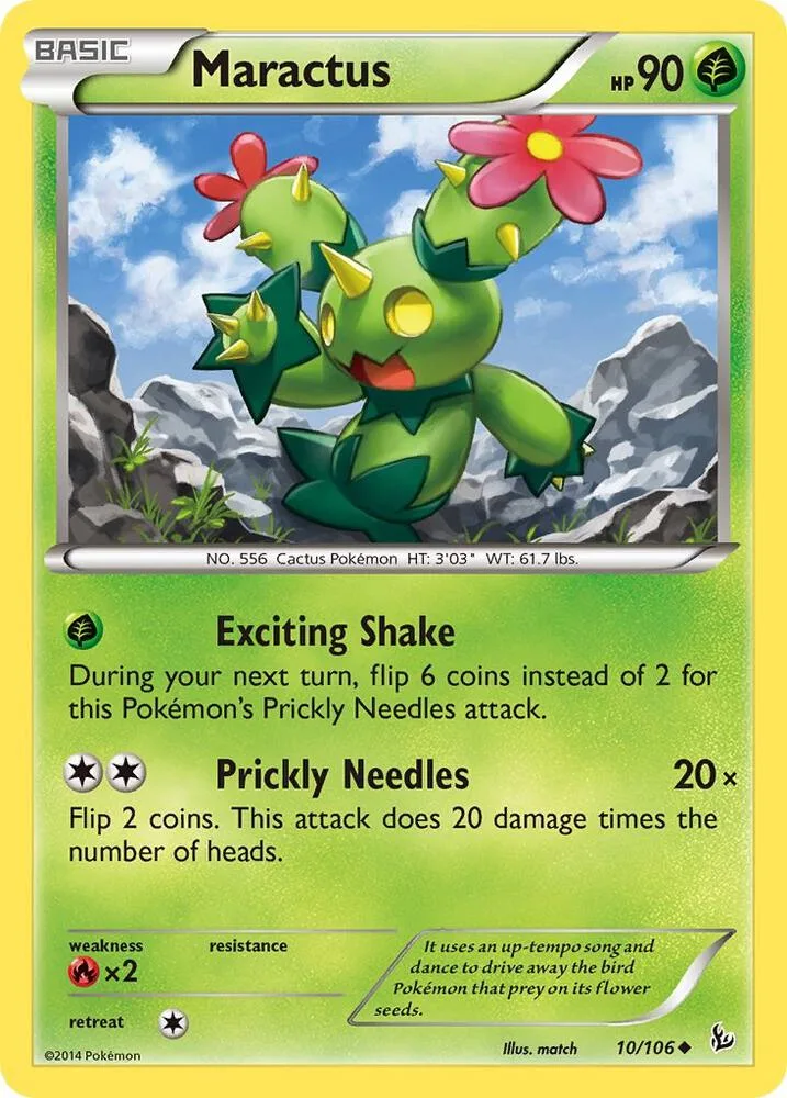Maractus card front