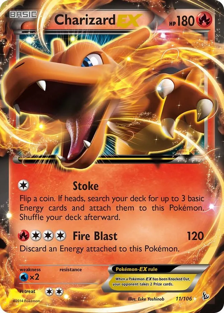 Charizard EX card front