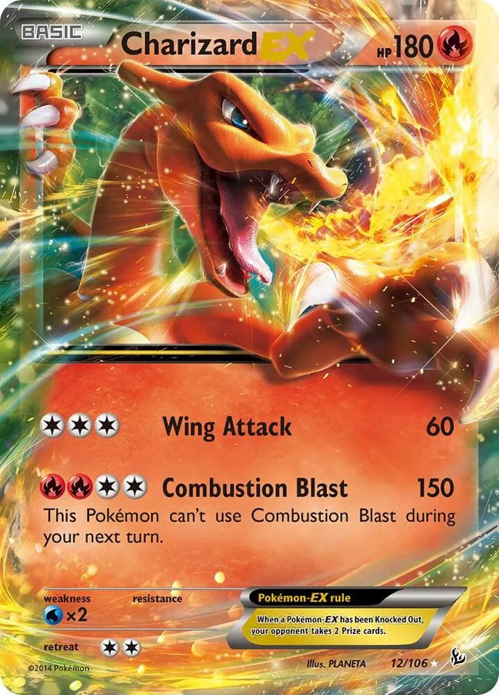 Charizard EX card front