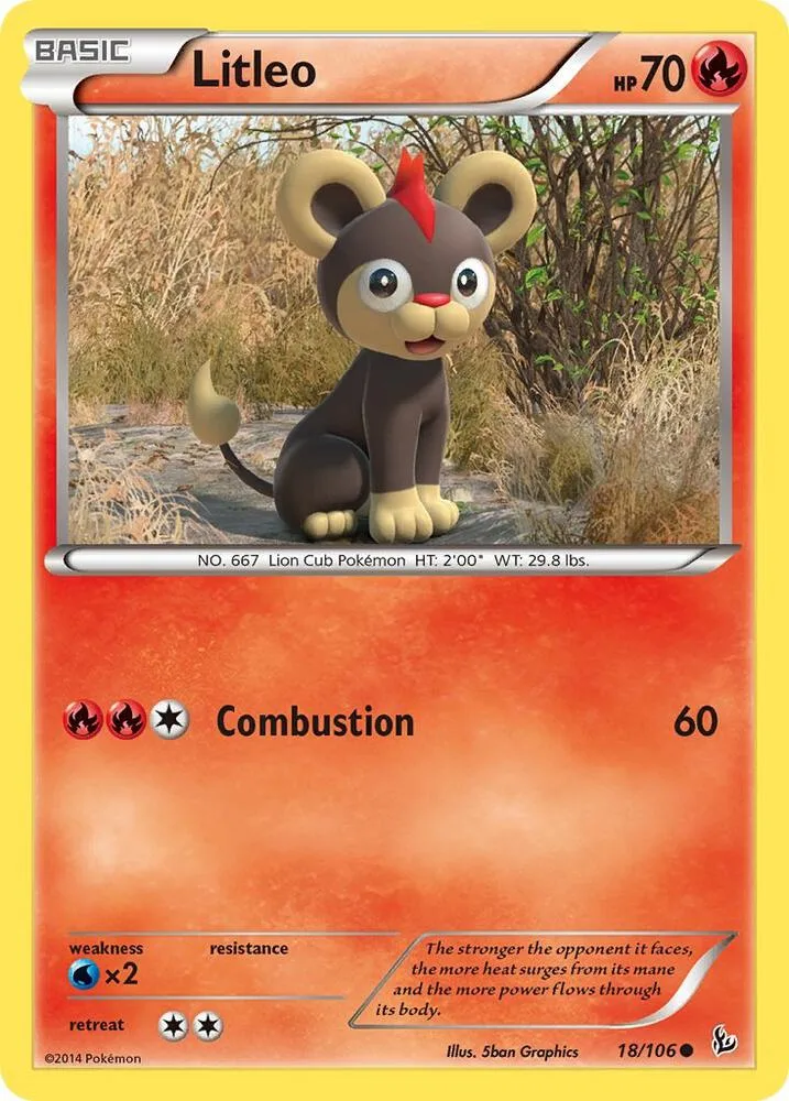 Litleo card front