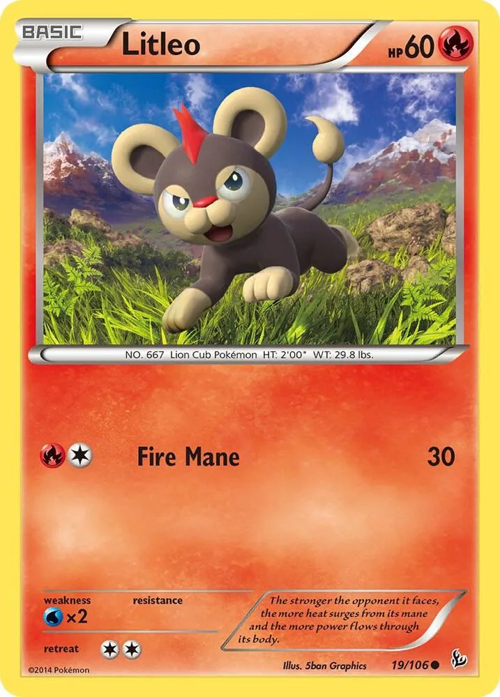 Litleo card front