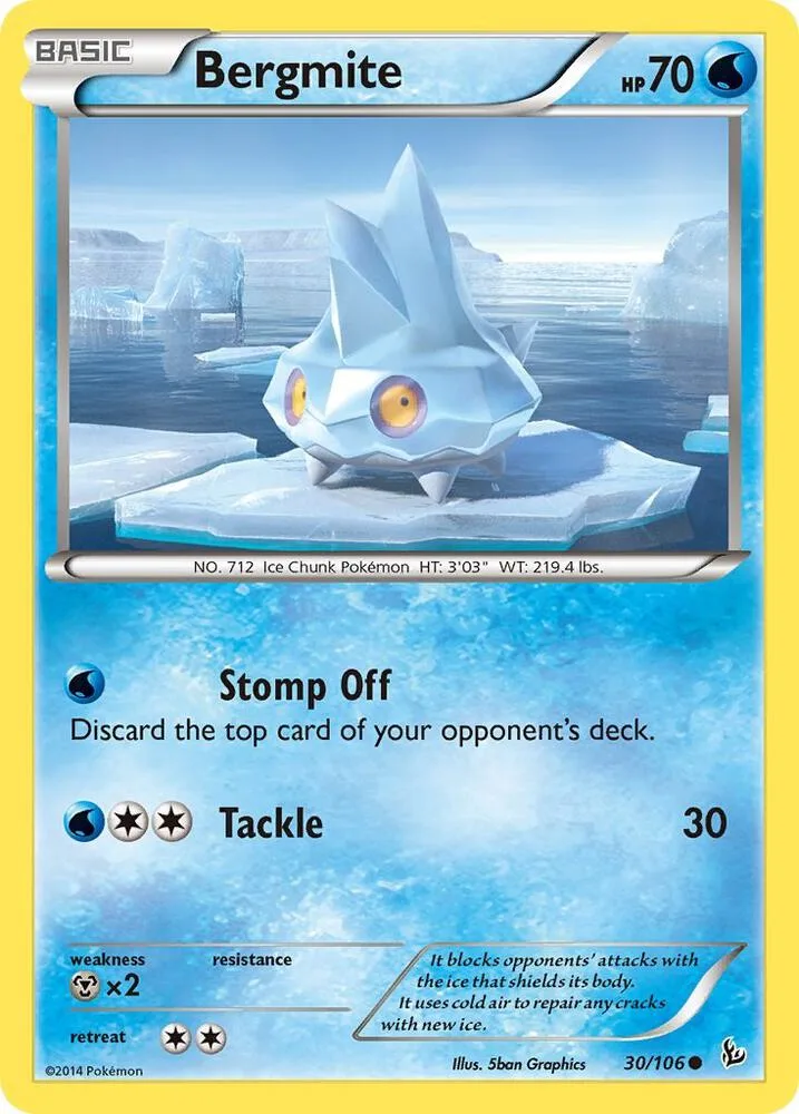Bergmite card front