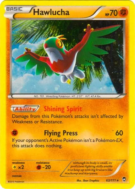 Hawlucha (Cosmos Holo) thumbnail