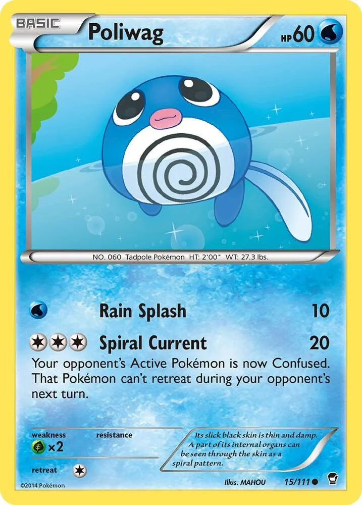 Poliwag card front