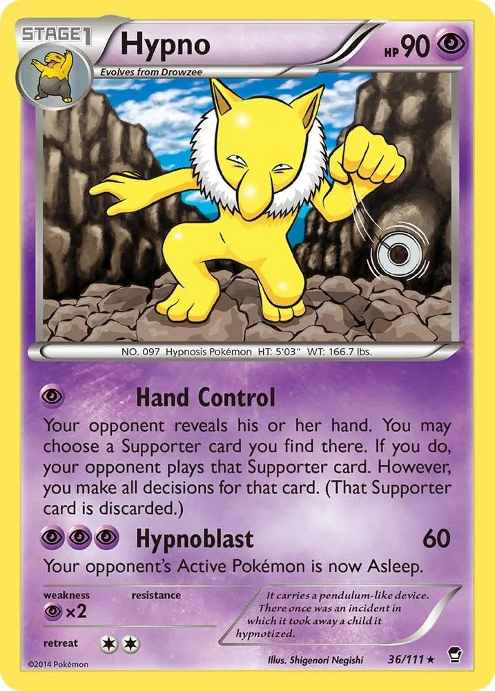 Hypno card front