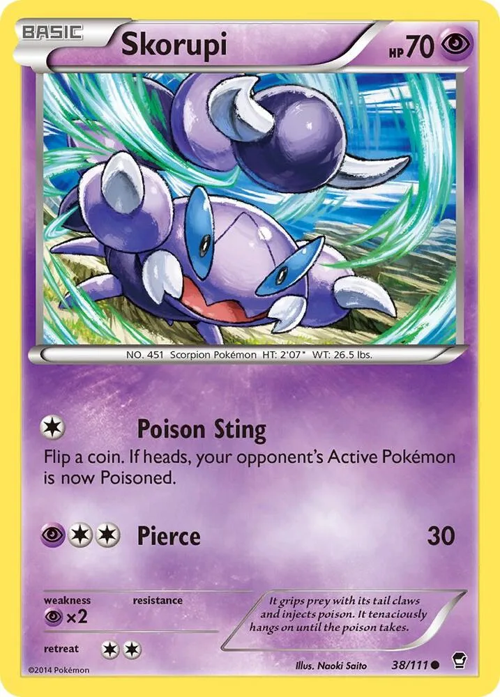 Skorupi card front