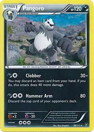 Pangoro (Cracked Ice Holo) thumbnail