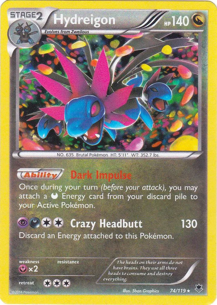 Hydreigon (Cosmos Holo) thumbnail