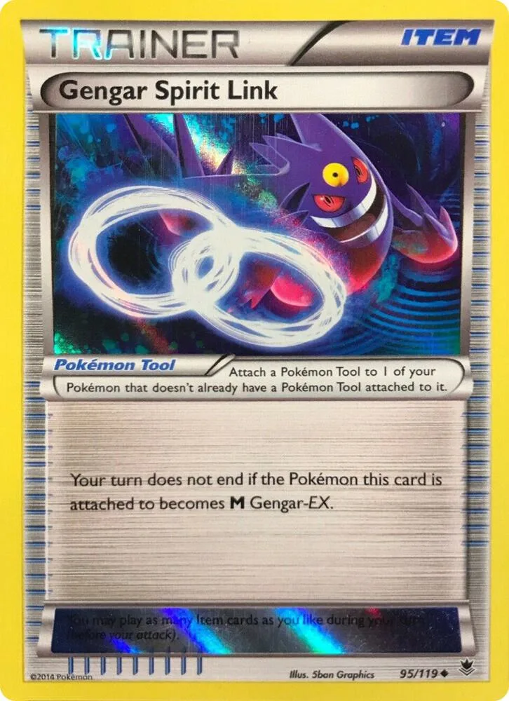 Gengar Spirit Link GameStop Alternate Holo card