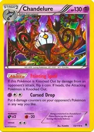Chandelure (Cosmos Holo) thumbnail