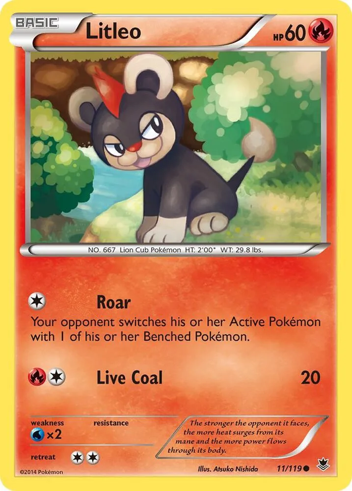 Litleo card front