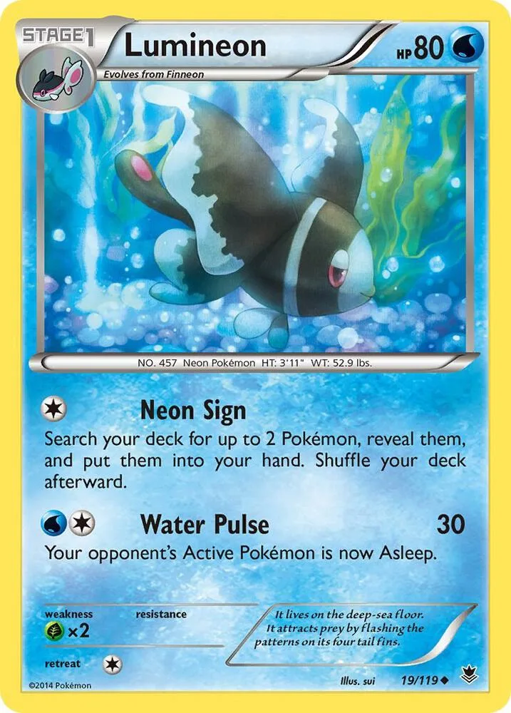 Lumineon card front