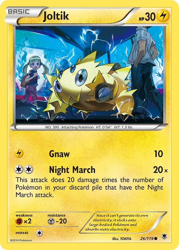Joltik card front