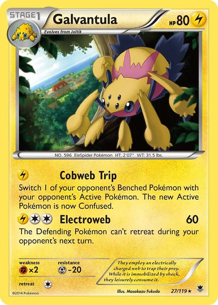 Galvantula card front
