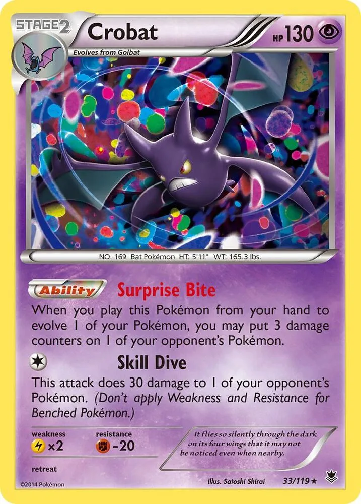 Crobat card front