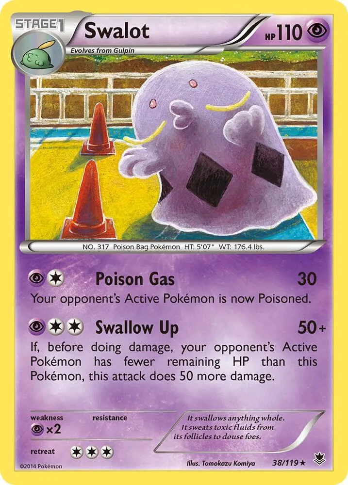 Swalot card front