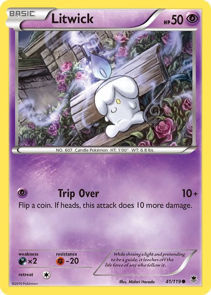Litwick card front