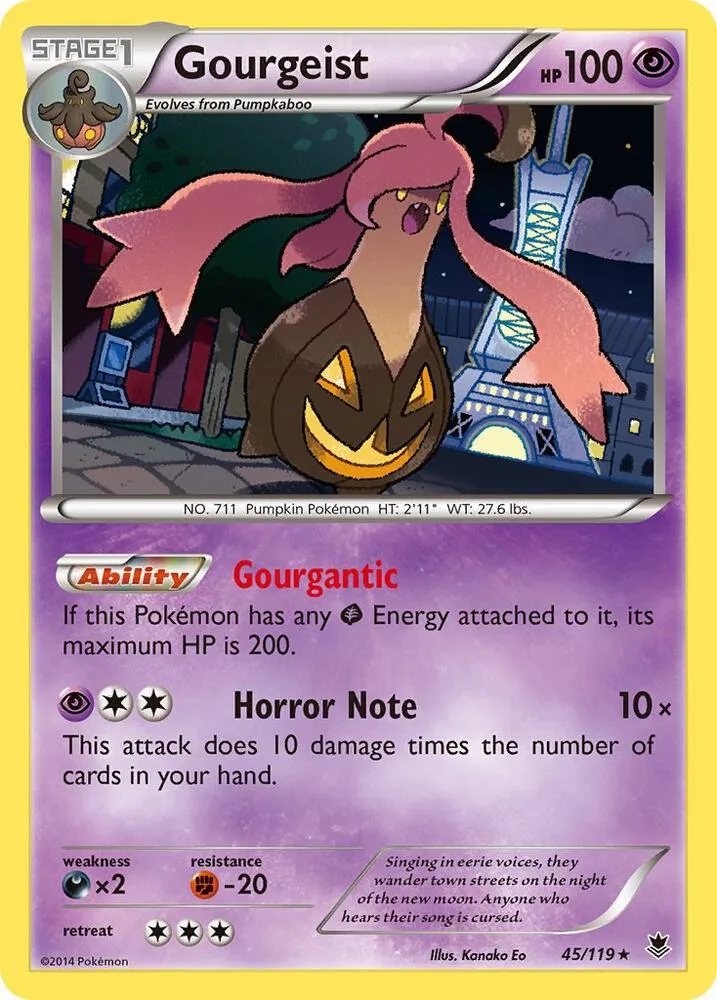 Gourgeist card front