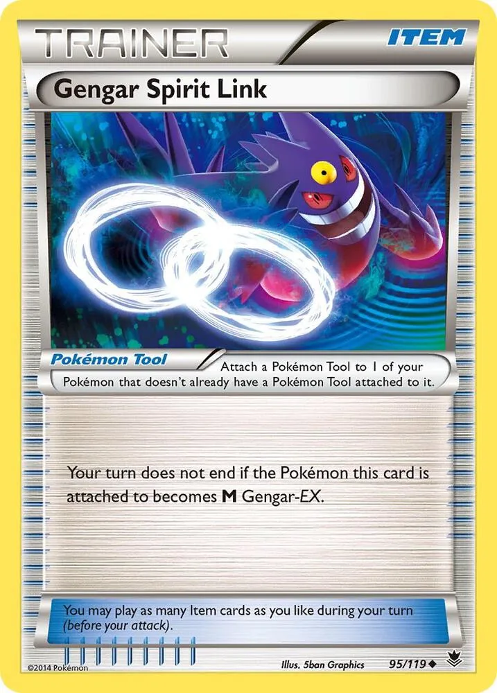 Gengar Spirit Link Reverse Holofoil card